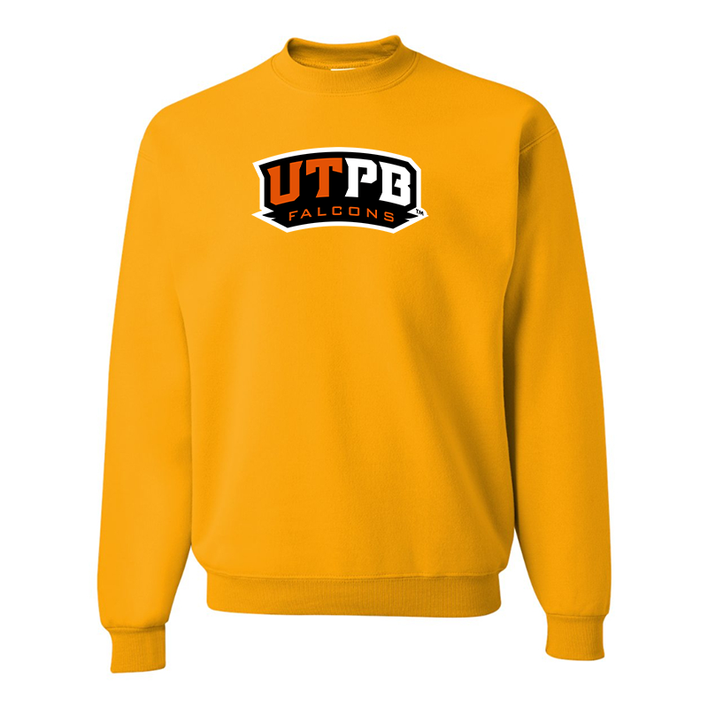 Men's UTPB Falcons JERZEES NuBlend Crewneck Sweatshirt